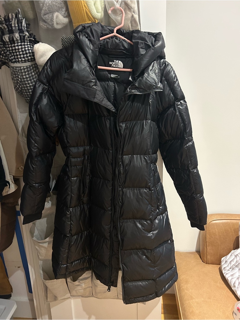 The North Face Black Quilted Down Puffer